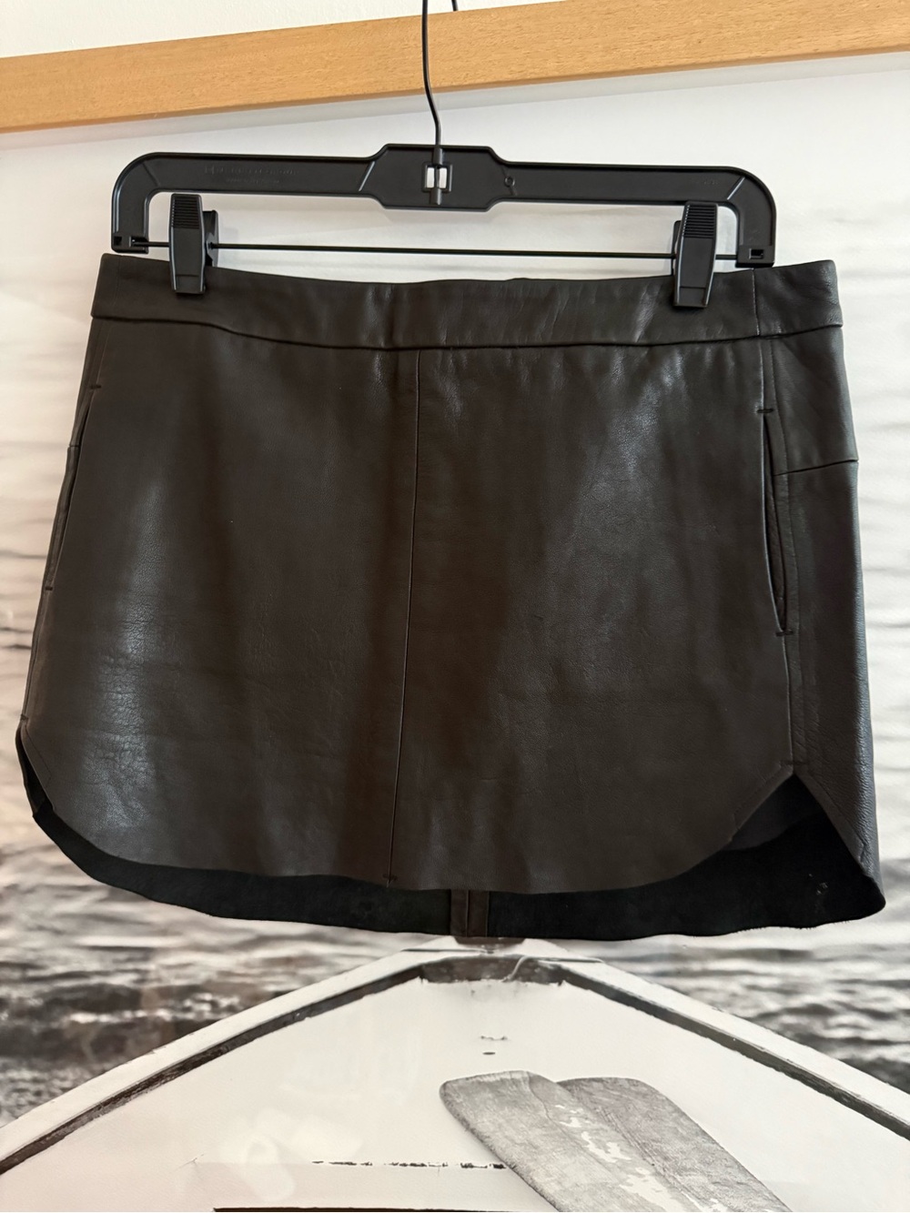 Mason Leather Skirt